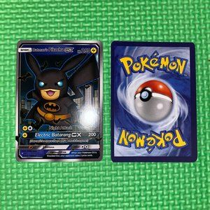 Batman Pikachu Custom Made Card